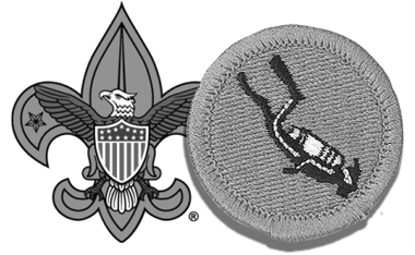 boys scout scuba merit badge